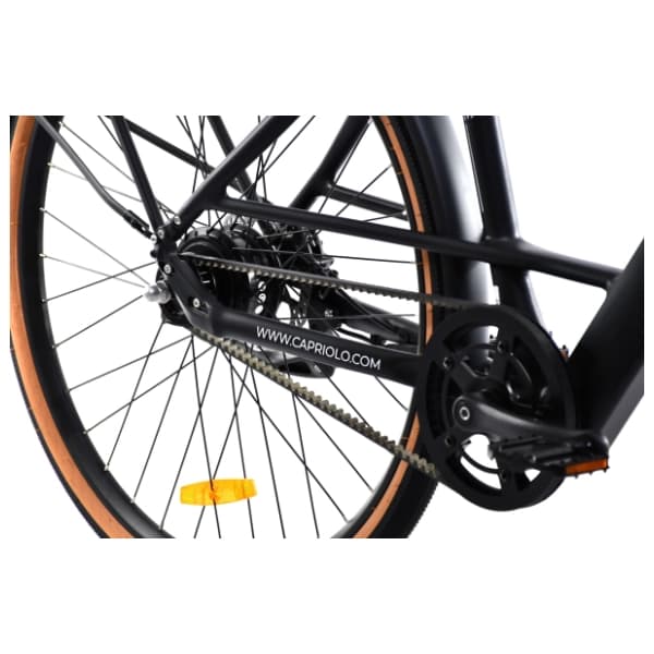 CAPRIOLO E-bike Belt Drive 28" crno-sivi električni bicikl 3