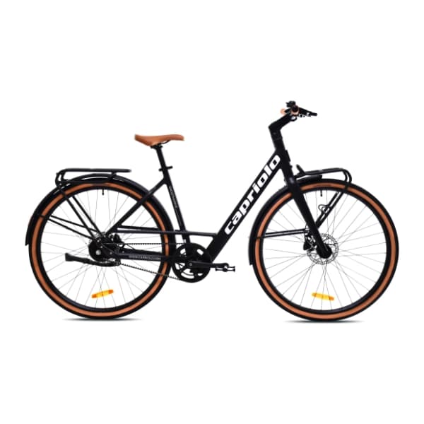 CAPRIOLO E-bike Belt Drive 28" crno-sivi električni bicikl 1