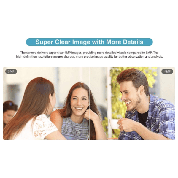 DAHUA C4K-P 4MP Compact Wi-Fi kamera 6