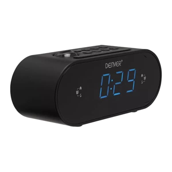 DENVER CRP-717 crni radio sa satom 4