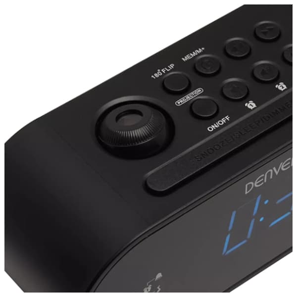 DENVER CRP-717 crni radio sa satom 7