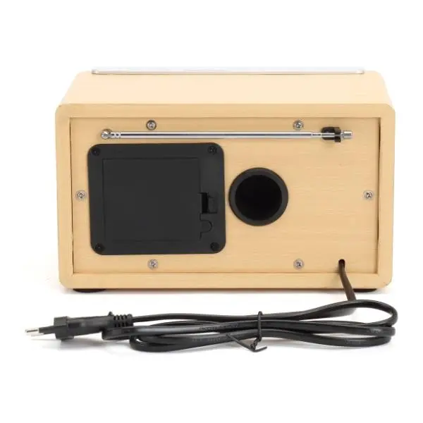 DENVER TR-63LW Lightwood AM/FM radio 7