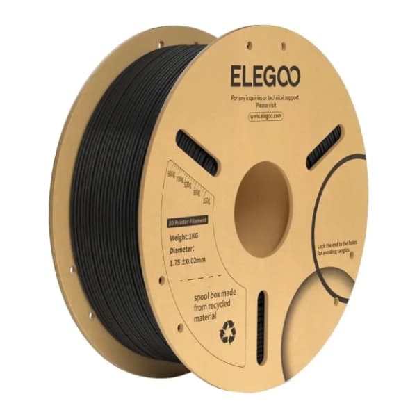 ELEGOO PLA Plus 1kg Black 1,75mm filament za 3D štampač 0