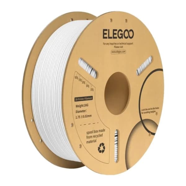ELEGOO PLA Plus 1kg White 1,75mm filament za 3D štampač 0