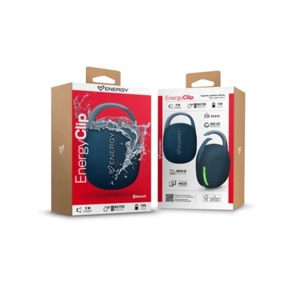 ENERGY SISTEM bluetooth zvučnik EnergyClip (M50057) plavi 3