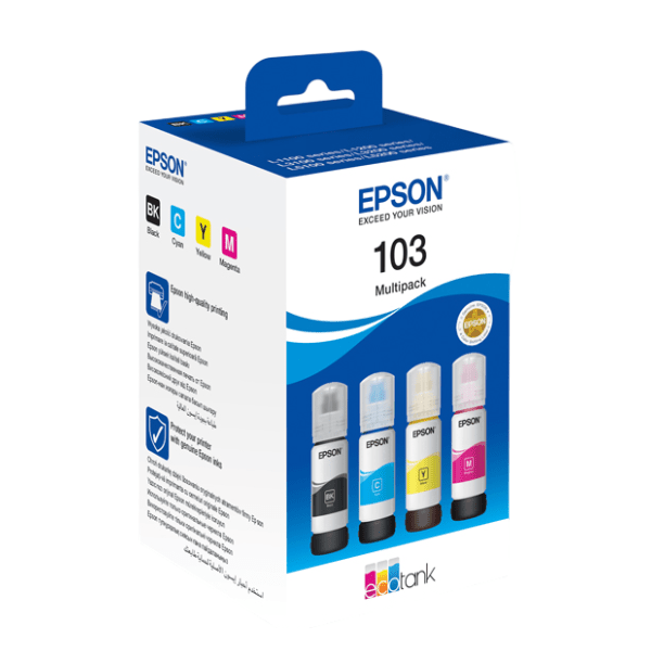 EPSON EcoTank 103 Multipack 4-Color mastila 0