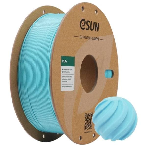 eSUN PLA+ 1kg Baby Blue 1,75mm 3D filament 0