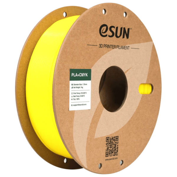 eSUN PLA+ 1kg CMYK Yellow 1,75mm 3D filament 0