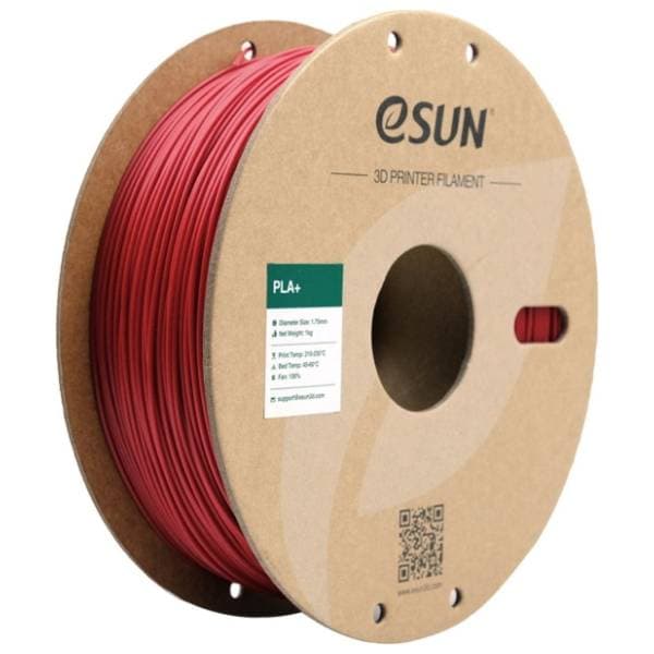 eSUN PLA+ 1kg Fire Engine Red 1,75mm 3D filament 0