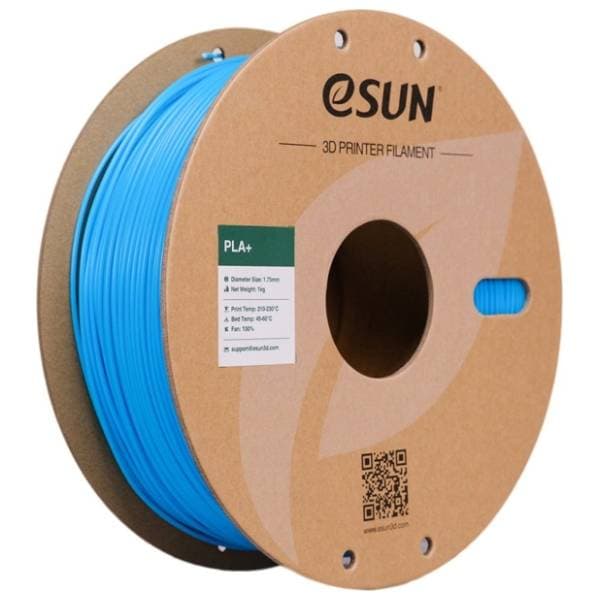 eSUN PLA+ 1kg Light Blue 1,75mm 3D filament 0