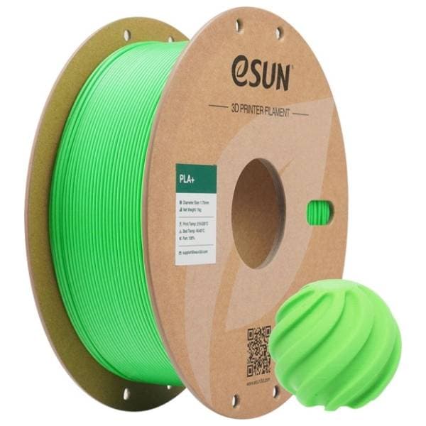 eSUN PLA+ 1kg RGB Green 1,75mm 3D filament 0