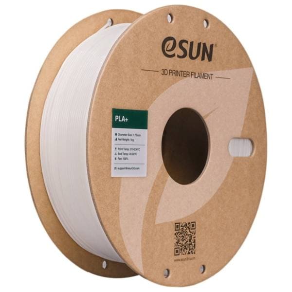 eSUN PLA+ 1kg White 1,75mm 3D filament 0