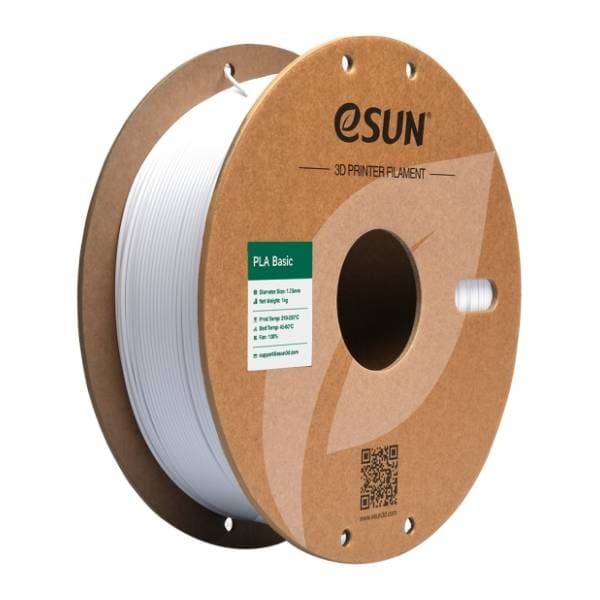 eSUN PLA Basic 1,75mm Cold White 3D filament 0