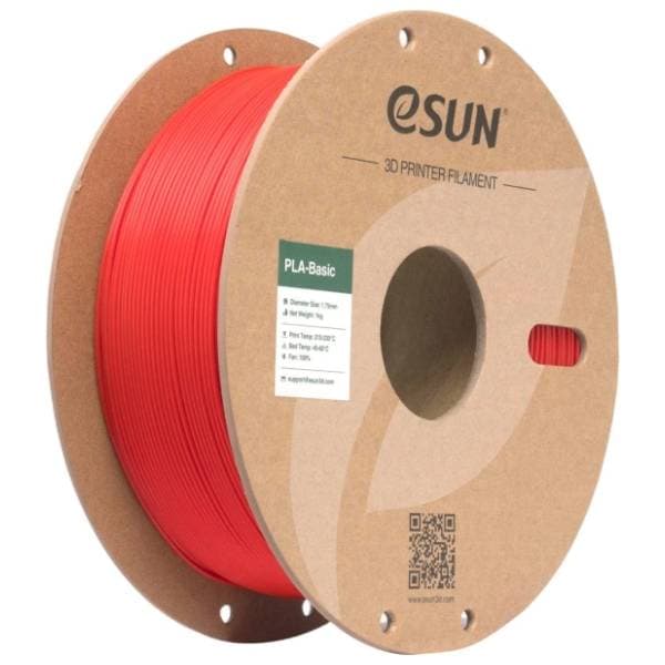 eSUN PLA-Basic 1,75mm RGB Red 3D filament 0
