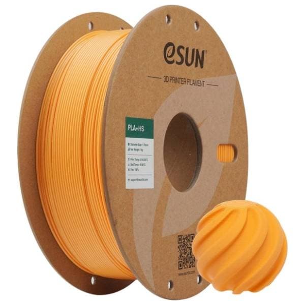 eSUN PLA+HS 1kg Apricot 1,75mm 3D filament 0