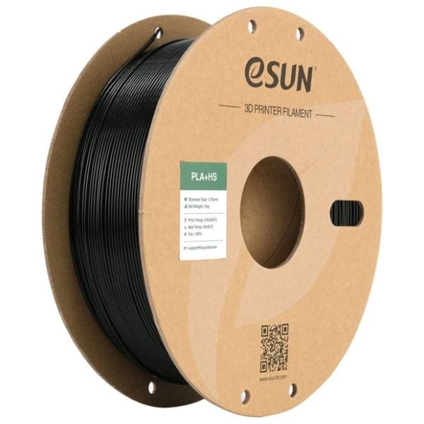 eSUN PLA+HS 1kg Black 1,75mm 3D filament 0
