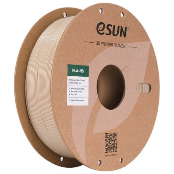 eSUN PLA+HS 1kg Bone White 1,75mm 3D filament 0
