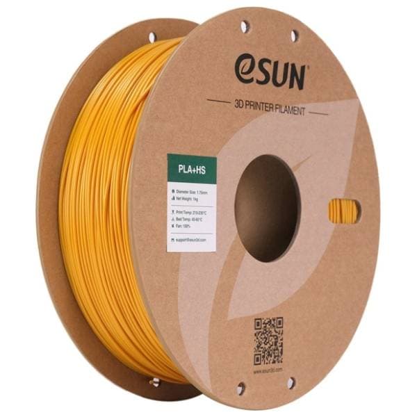 eSUN PLA+HS 1kg Gold 1,75mm 3D filament 0