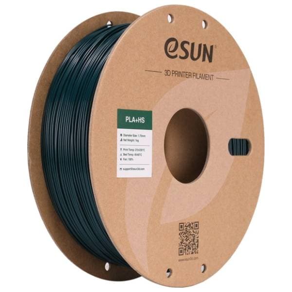 eSUN PLA+HS 1kg Green 1,75mm 3D filament 0