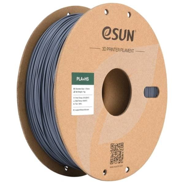 eSUN PLA+HS 1kg Grey 1,75mm 3D filament 0