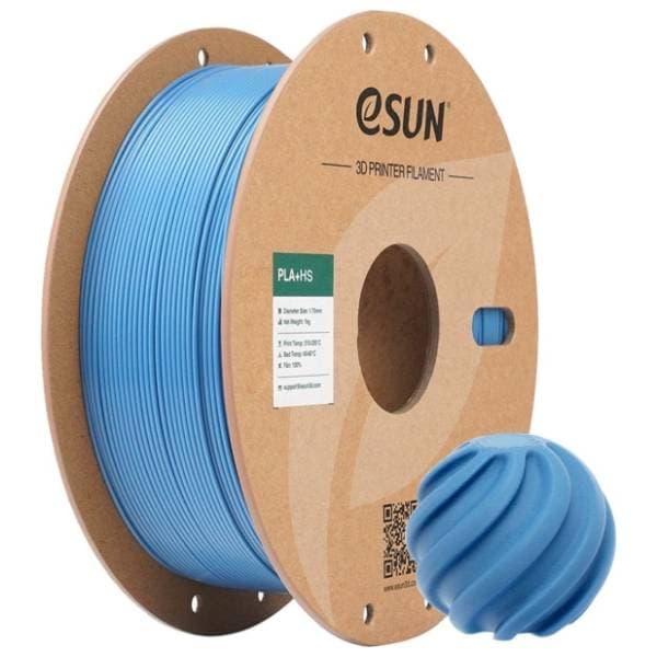 eSUN PLA+HS 1kg Haze Blue 1,75mm 3D filament 0