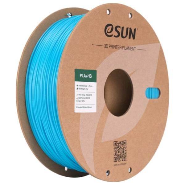 eSUN PLA+HS 1kg Light Blue 1,75mm 3D filament 0