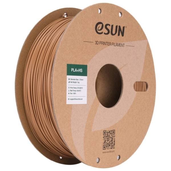 eSUN PLA+HS 1kg Light Brown 1,75mm 3D filament 0