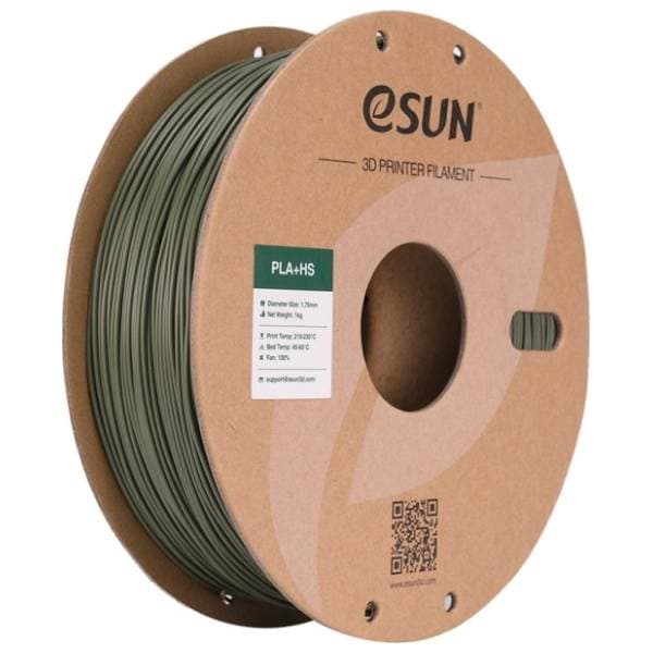 eSUN PLA+HS 1kg Olive Green 1,75mm 3D filament 0