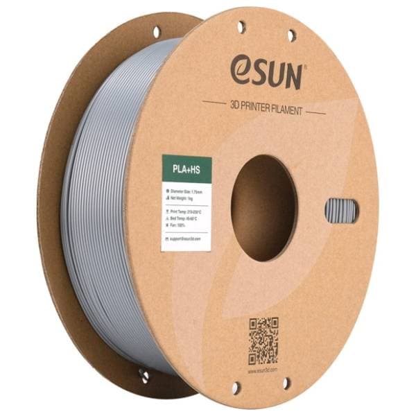 eSUN PLA+HS 1kg Silver 1,75mm 3D filament 0