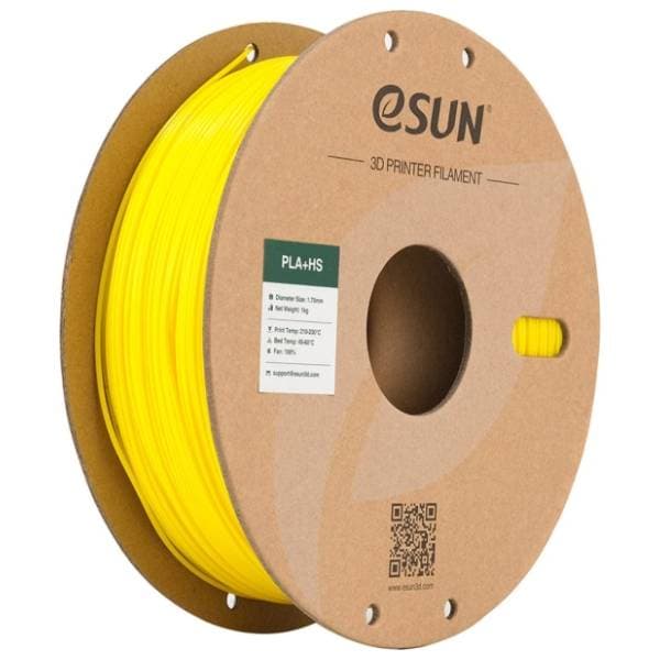 eSUN PLA+HS 1kg Yellow 1,75mm 3D filament 0