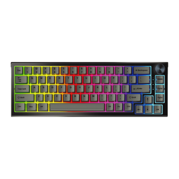 FANTECH bežična tastatura MK858 Maxfit67 crna (brown switch) 0