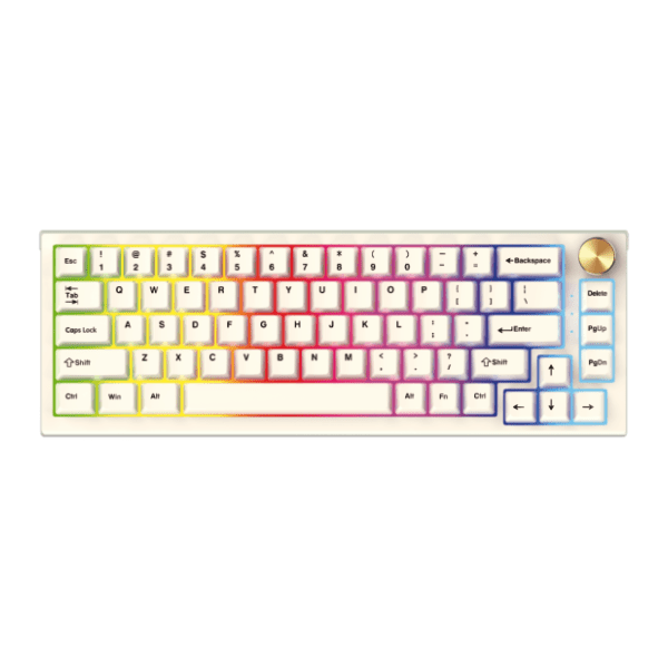 FANTECH bežična tastatura MK858 Maxfit67 Space (white switch) 0