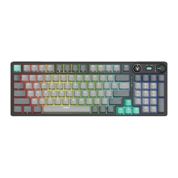FANTECH bežična tastatura MK914 RGB Atom 96 Mercury (Red switch) 0