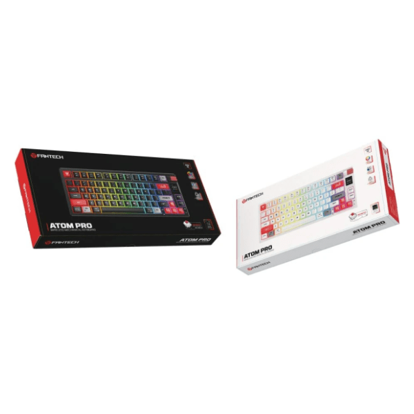 FANTECH bežična tastatura MK917 RGB PRO79 Atom bela (Red switch) 1