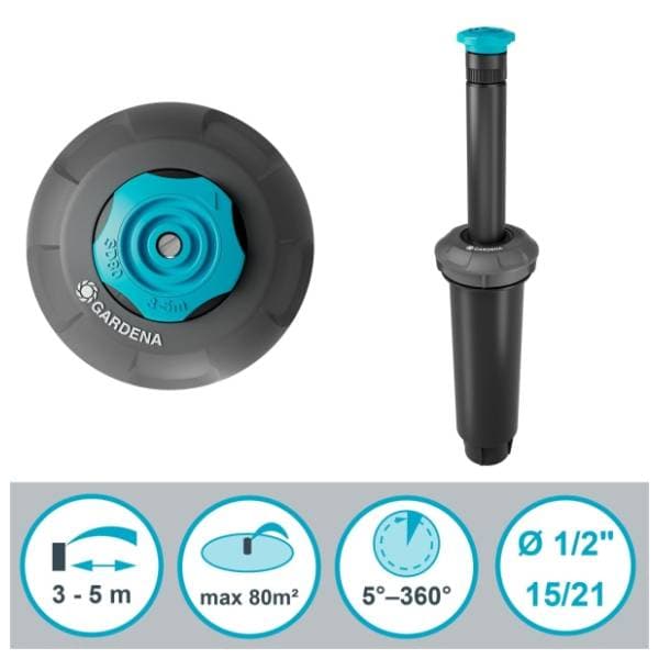 GARDENA Pop-up Sprinkler SD80 prskalica 1
