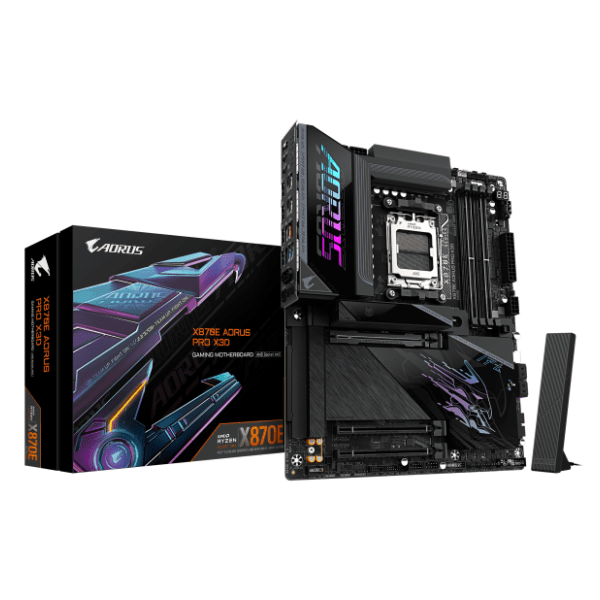 GIGABYTE X870E AORUS PRO X3D matična ploča 0