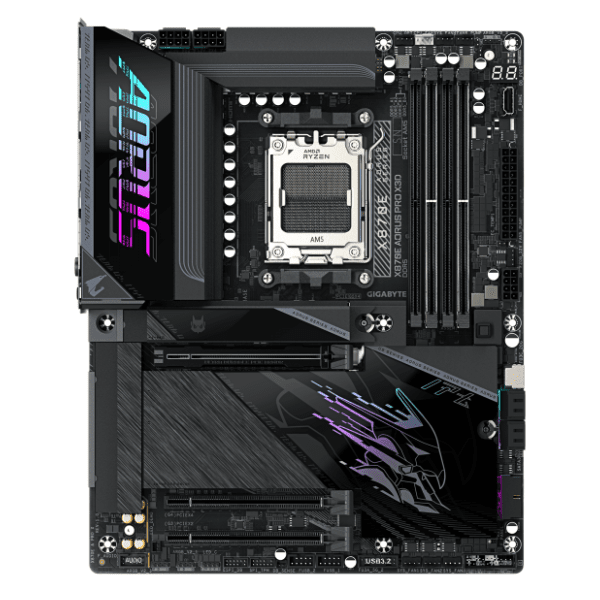 GIGABYTE X870E AORUS PRO X3D matična ploča 2