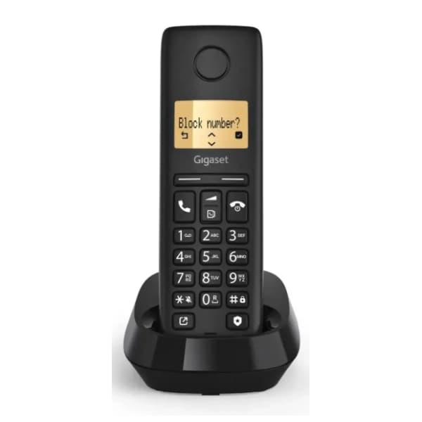 GIGASET Pure 100 Black bežični fiksni telefon 1