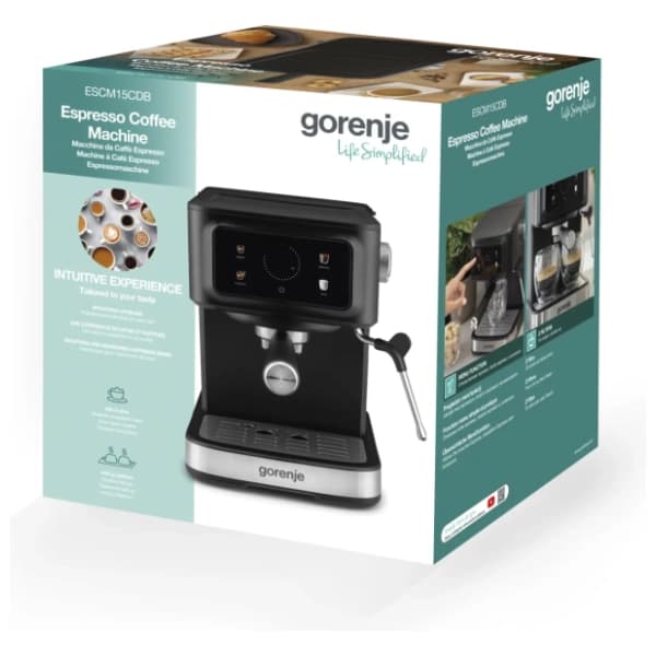 GORENJE aparat za kafu ESCM15CDB 5