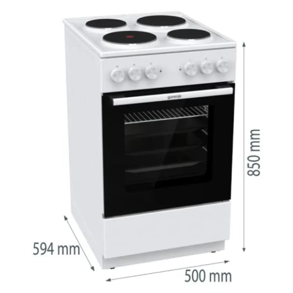 GORENJE električni šporet GE5A60WH 4