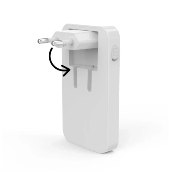 HAMA adapter Flat Mini 2xUSB-C + 1xUSB-A 65W 1