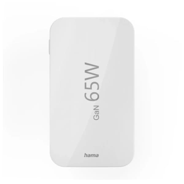 HAMA adapter Flat Mini 2xUSB-C + 1xUSB-A 65W 2