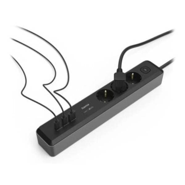 HAMA produžni kabl 3 utičnice 1.4m 2xUSB-C/1xUSB-A (223192) 1
