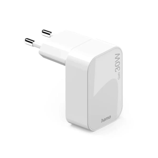 HAMA sklopivi adapter GaN USB-C 30W 2