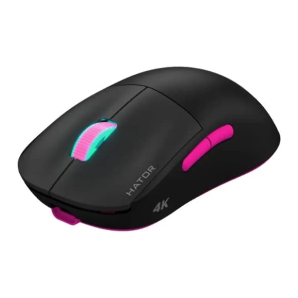 HATOR bežični miš Quasar 2 Ultra 4K Black 1
