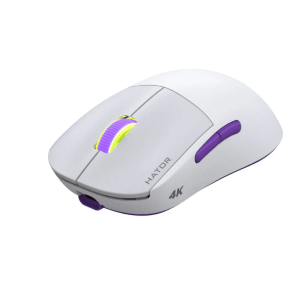 HATOR bežični miš Quasar 2 Ultra 4K White 1