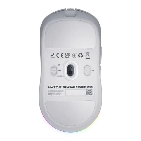 HATOR bežični miš Quasar 3 (HTM731) white 3