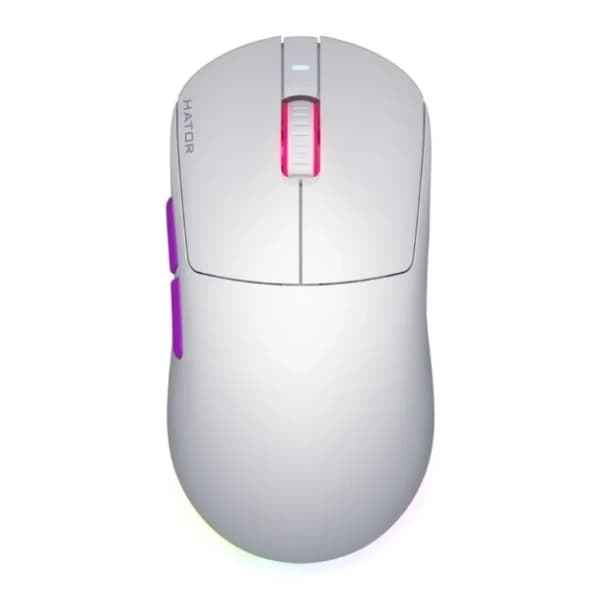 HATOR bežični miš Quasar 3 Ultra 8K (HTM771) White/Violet 0