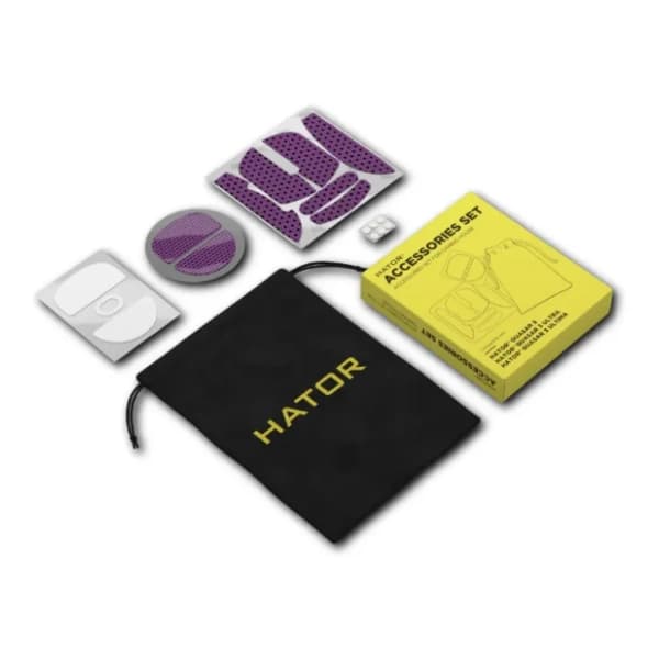 HATOR bežični miš Quasar 3 Ultra 8K (HTM771) White/Violet 6