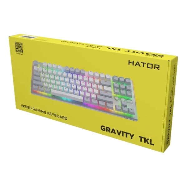 HATOR tastatura Gravity TKL White HTK561 5